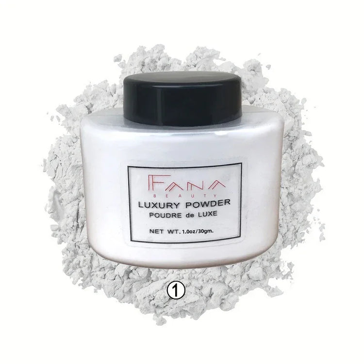 4 Color Luxury Powder for Women Face Foundation Banana Powder Bottle Loose Powder Authentic Oil-Control Beauty Make Up Art Tools - Homevera