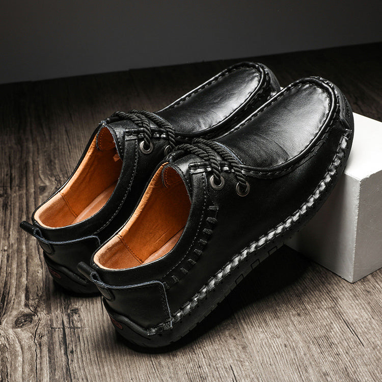 Fashion Trend Leather Shoes Casual Shoes - Homevera