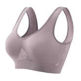 Beautiful Back Sports Bra Shockproof Running Fitness Anti-sagging Upper Collection Soft Support High-strength Women&