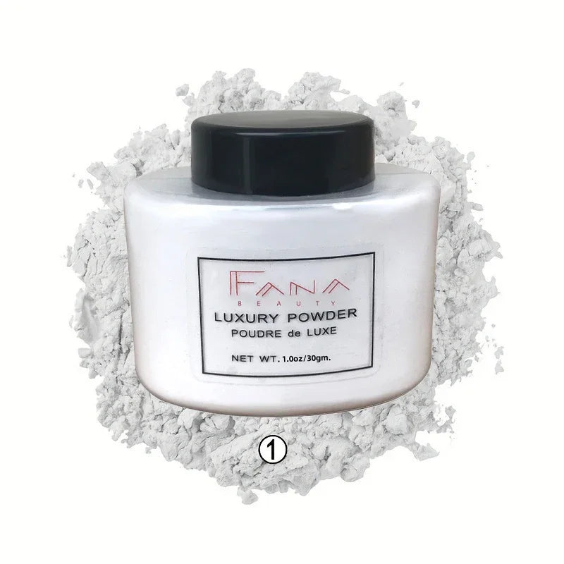 4 Color Luxury Powder for Women Face Foundation Banana Powder Bottle Loose Powder Authentic Oil-Control Beauty Make Up Art Tools - Homevera