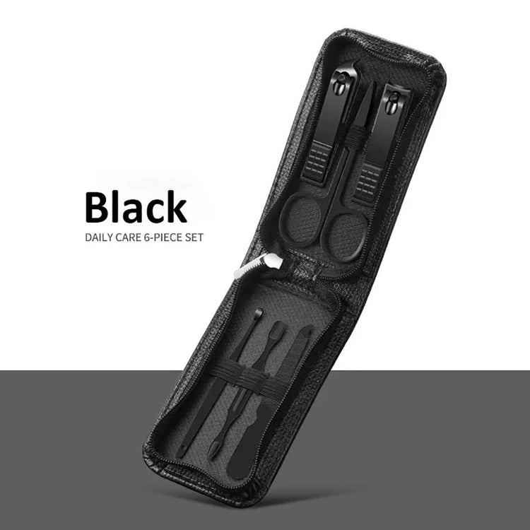 6/10 Piece Portable Household Nail Scissors Set Household High End Men And Women Special Nail Clippers Manicure Beauty Tools - Homevera