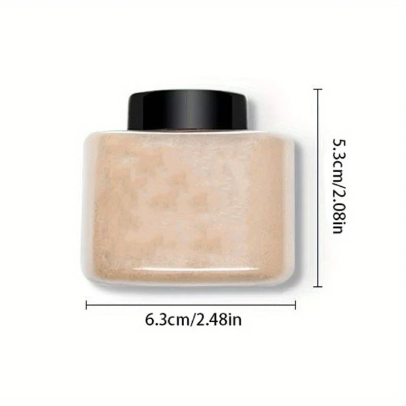 4 Color Luxury Powder for Women Face Foundation Banana Powder Bottle Loose Powder Authentic Oil-Control Beauty Make Up Art Tools - Homevera