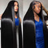 250 High Desity 50 Inch Bone Straight Human Hair Lace Frontal Wigs 13x6 13x4 HD Lace Front Human Hair Wigs PrePlucked For Women - Homevera