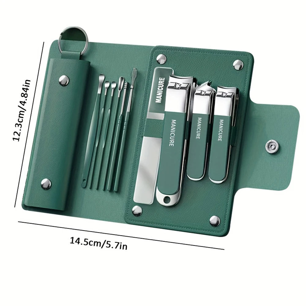 6/10 Piece Portable Household Nail Scissors Set Household High End Men And Women Special Nail Clippers Manicure Beauty Tools - Homevera