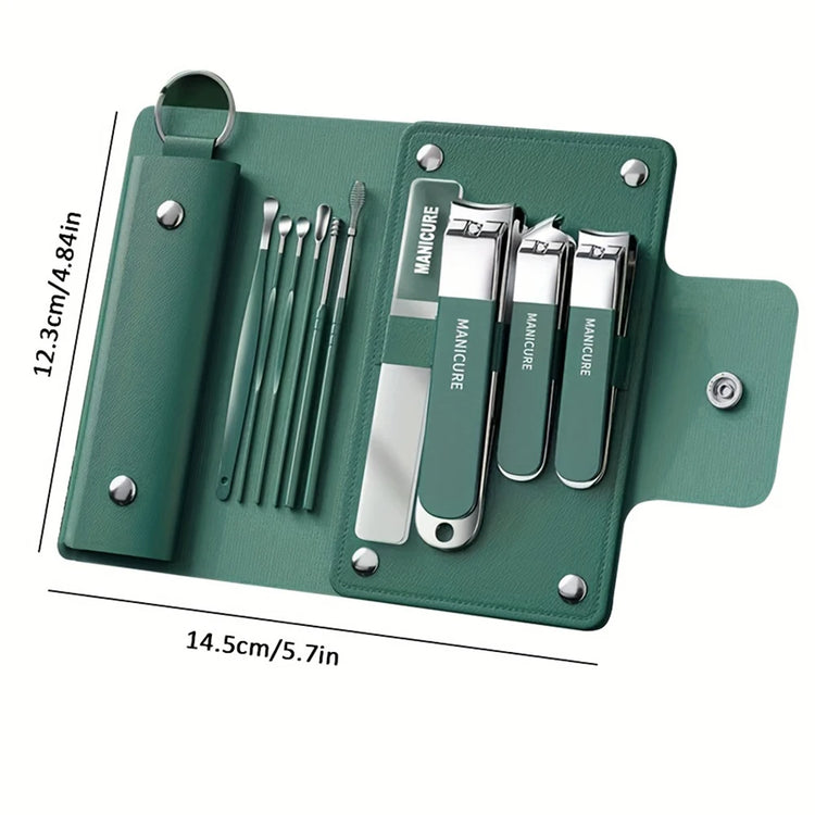 6/10 Piece Portable Household Nail Scissors Set Household High End Men And Women Special Nail Clippers Manicure Beauty Tools - Homevera