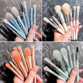 New 8Pcs Makeup Brush Set Makeup Concealer Brush Blush Loose Powder Brush Eye Shadow Highlighter Foundation Brush Beauty Tools - Homevera