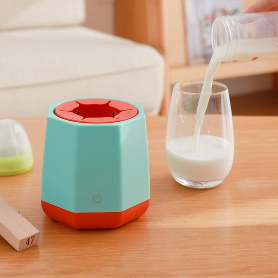 Baby Smart Electric Milk Shaker Powder Machine Blender Automatic Mixer - Homevera
