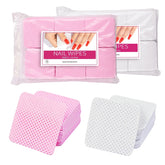 Nail Polish Remover Wipes Nail Cleaning Pads, Non Woven Nail Pads For Women Girl Beauty Salon - Homevera