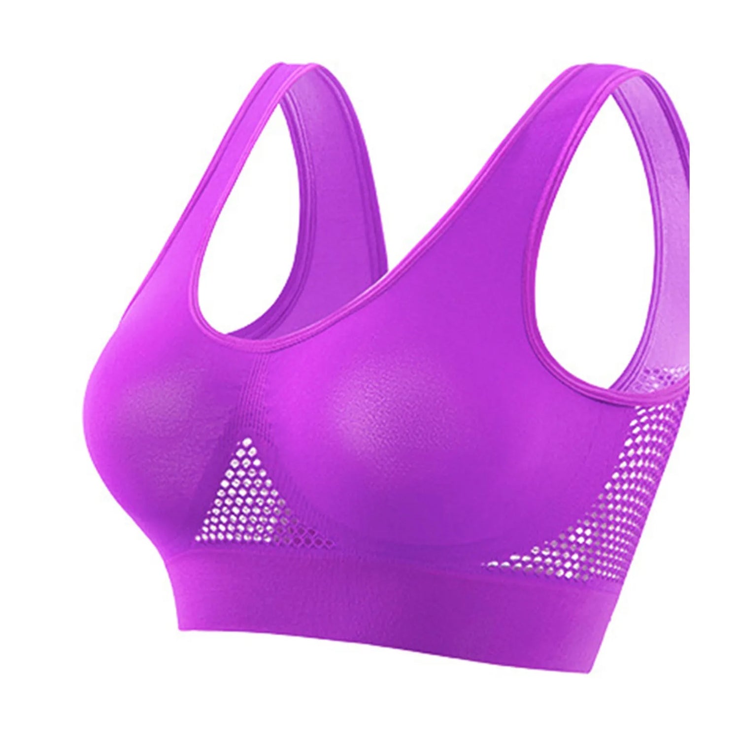 Beautiful Back Sports Bra Shockproof Running Fitness Anti-sagging Upper Collection Soft Support High-strength Women&
