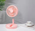 Strong Wind And Quiet Portable Telescopic Folding Fan - Homevera